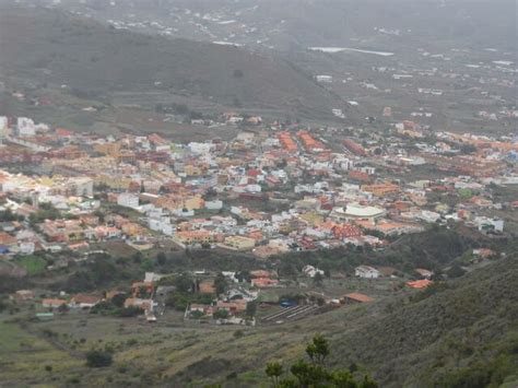 Panor Mica Del Valle De Tegueste Desde Lo Alto Del Camino De La