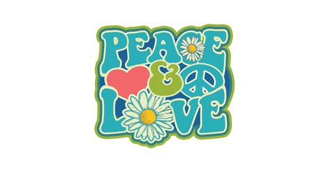 LOVE PEACE RETRO Style 60s 70s Color Blast Distressed Hippie T-Shirt - Peace Love - Baseball T ...