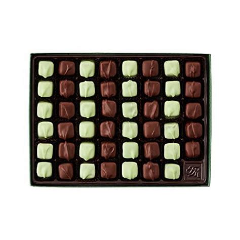 Fannie May Gourmet Mint Meltaways Milk Chocolate Covered Sweet Pastel