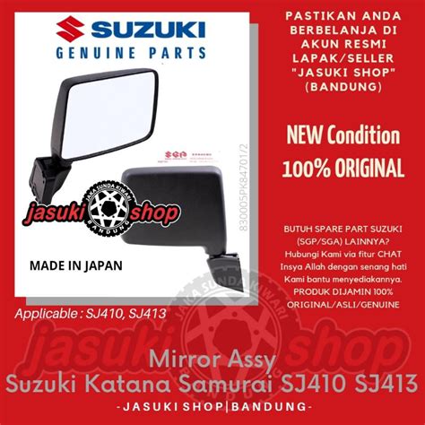 Jual Mirror Assy Kaca Spion Suzuki Katana Jimny Caribian Samurai SJ410