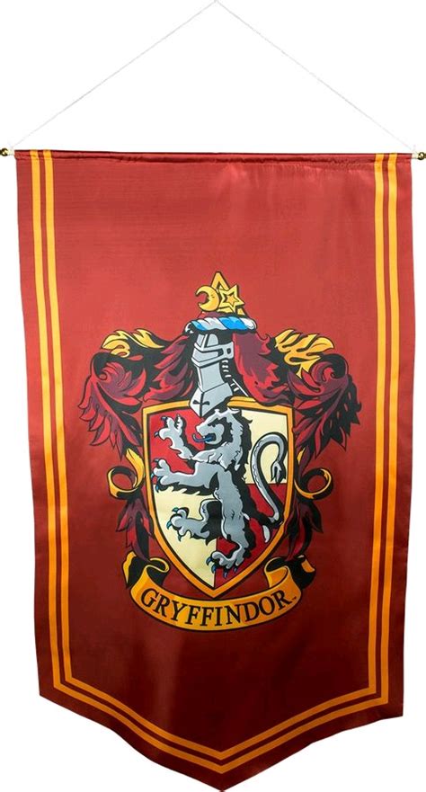 Harry Potter Gryffindor Satin Banner Gamesfever