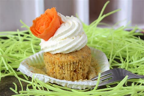 Karotten Cupcakes Mit Zitrone Mascarpone Topping Orangenmond