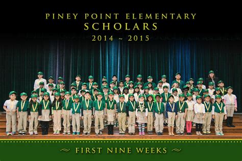 Piney Point Scholars 1st Nine Weeks 1st Cycle