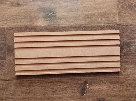 EUROPAN Brown Fluted Mdf Panel For Commercial At Rs 75 Sq Ft In