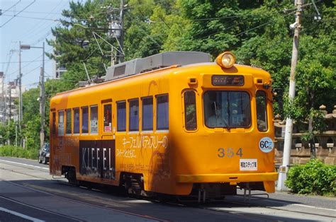 阪堺電車、モ351形60周年ヘッドマークを撮る。 ニセ京都人のブログ