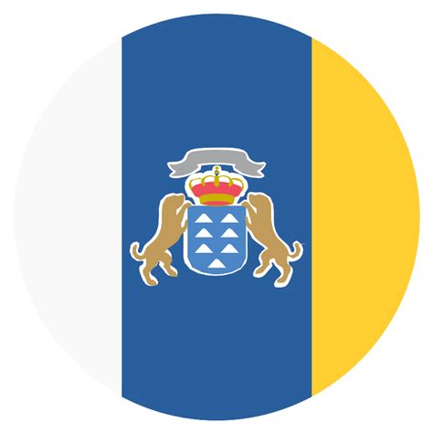 Flag For Canary Islands Vector SVG Icon - SVG Repo