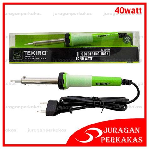 Jual Tekiro Solder Listrik Watt Alat Patri Elektrik Soldering Iron