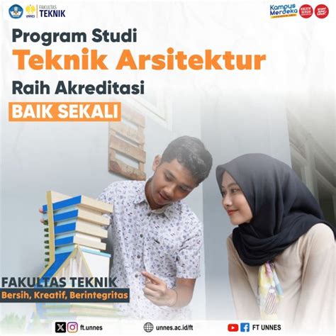 Selamat Dan Sukses Prodi Teknik Arsitektur Raih Akreditasi Baik Sekali