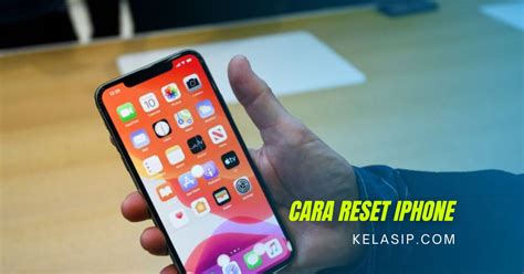 Cara Reset Iphone Plus Homecare