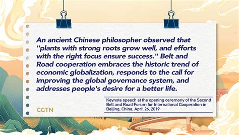 Xi Jinping S Key Quotes On Belt And Road Initiative CGTN