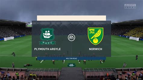 Plymouth Argyle Vs Norwich City 23 09 2023 EFL Championship FIFA 23