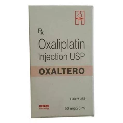 100 Mg Oxaliplatin Injection USP 25ml Prescription At Rs 400 Piece In