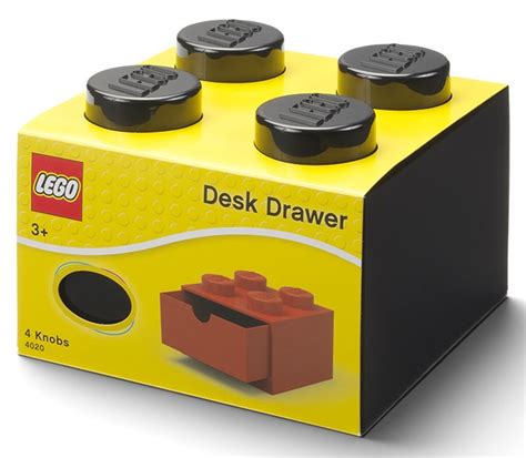 Lego Storage Desk Drawer 4 Bricks Oppbevaring Med 1 Skuff 16 X 16