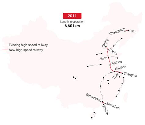 How China built the world’s largest high-speed rail network – a visual ...