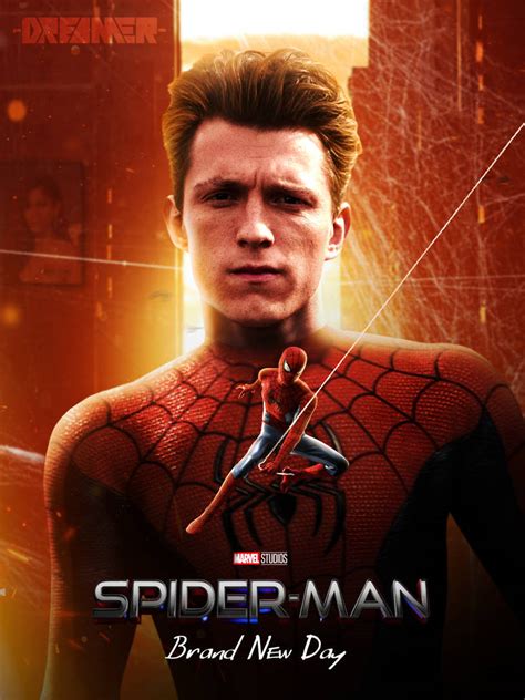 Marvel Spider Man 4 Mcu Tom Holland Movie Poster By Dreamerdesignoficial On Deviantart