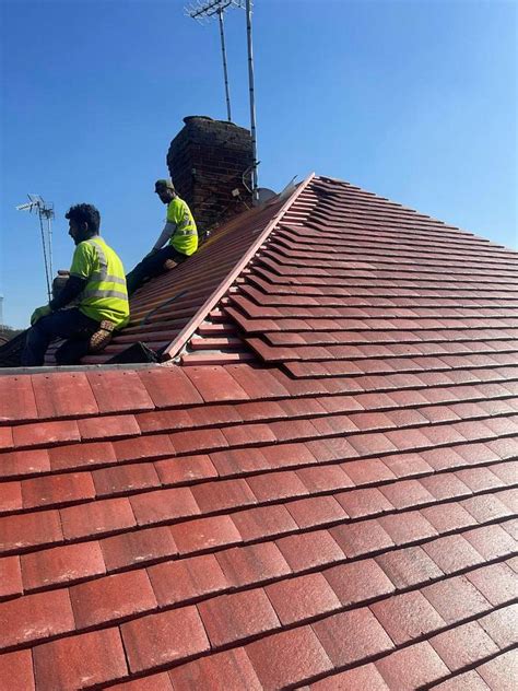 Re Roof Using Plain Tile Tip Top Roofing And Building Solutions