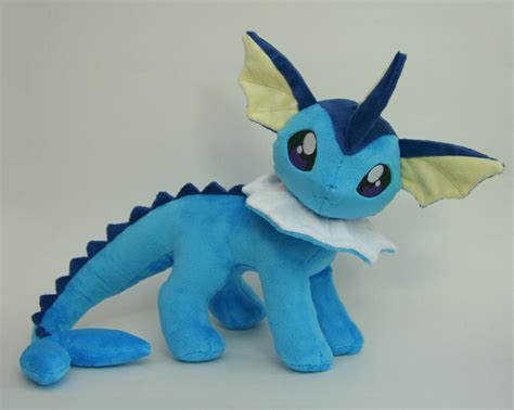 Vaporeon Plush by Yukamina-Plushies on DeviantArt