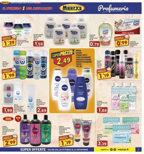 Maury S Volantino Promozionale Valido Da 28 10 A 12 11 Pagina N 7