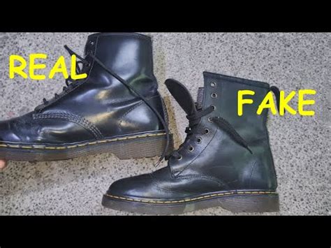 Dr Martens Boots Real Vs Fake How To Spot Original Doc Martens