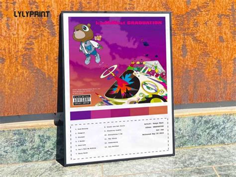 Kanye West "Graduation" Album Cover Poster - lylyprint.com