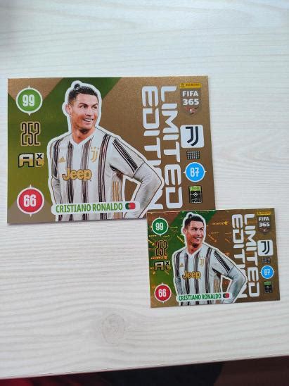 Panini Adrenalyn 2021 Limited Edition Karty Cristiano Ronaldo Aukro