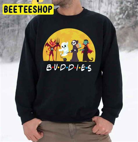 Spooky Buddies Halloween Unisex Sweatshirt - Beeteeshop