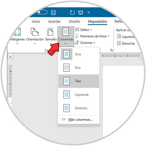 Cómo hacer Columnas en Word Solvetic