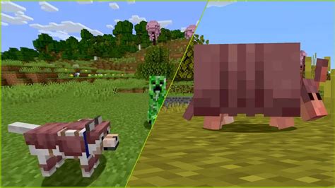 Minecraft Shows Off The Armadillo And Wolf Armor Available Now In Beta