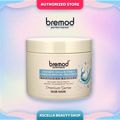 Bremod Hair Mask Premium Intensive Cocoa Butter Anti Fall Flat Hair