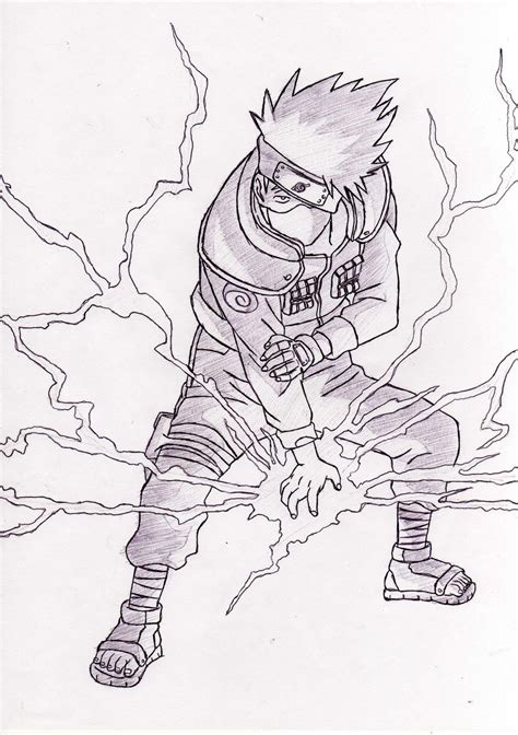 Kakashi Raikiri Chidori By Vegetakta On Deviantart