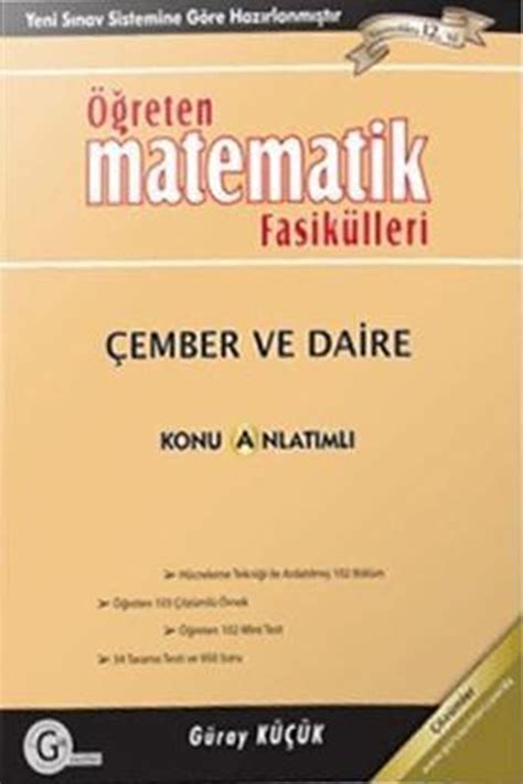 Öğreten Matematik Fasikülleri Çember ve Daire Palme Kitabevi