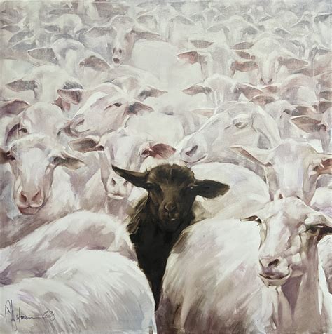 Enhance Your Home With The Black Sheep Oil Paintings By Igor Shulman