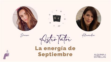 Astrotarot La Energ A De Septiembre Youtube