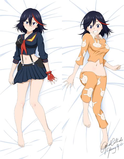 Dakimakura Commission Rarescorpion Ryuko Matoi By Kimmy77 On Deviantart