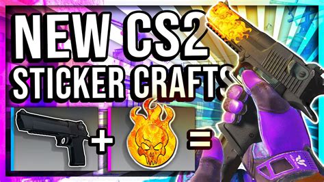 The Best New Cs2 Sticker Crafts Extremely Creative Youtube