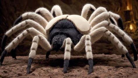 Terrifying Tarantula Close-up Stock Photo - Image of beast, furry ...