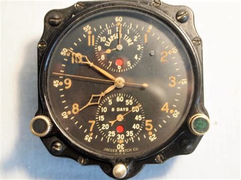 Jaeger Lecoultre Chronoflite Aircraft Clock 1940s Ww2 Catawiki