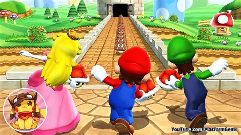 Mario Party All Minigames Mario Vs Peach Vs Luigi Vs Daisy Very