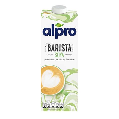 Alpro Barista Soya Milk For Professionals 1 Litre 3 Pack