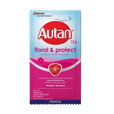 Jual Autan Lotion Floral Protect Wangi Bunga Autan Sachet Ml Lotion