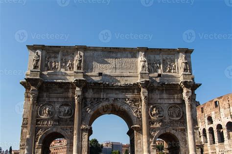 Roman ruins in Rome, Forum 10040032 Stock Photo at Vecteezy