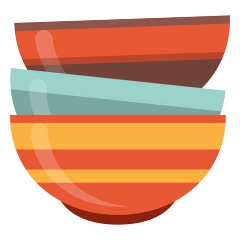 Stack Of Bowls Icon Transparent Png And Svg Vector File