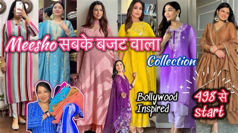 💕meesho Huge Anarkali Kurta Set Haul💕meesho Partywear Kurta Set Haul