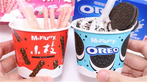 Mcdonald S Mcflurry Oreo And Koeda Youtube