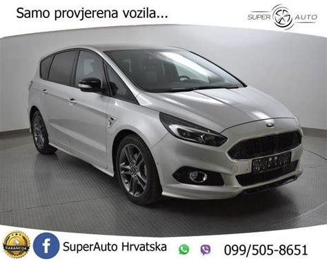 Ford S Max 2 0 TDCI Aut ST Line 190 KS 7 SITZ MEMO KAM LED ACC SHZ