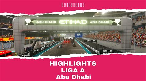 Pc Krf Liga A Season Rennen Abu Dhabi Highlights Youtube