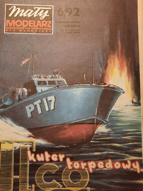 Mały MODELARZ LOK 6 92 Elco Kuter torpedowy USA Koszalin Licytacja