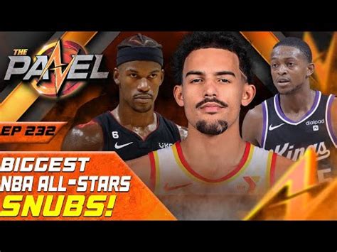 Biggest NBA All Star Snubs This Is Atrocious The Panel YouTube