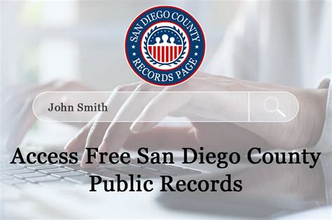 Find Free San Diego County Public Records: Criminal, Court, Marriage & More