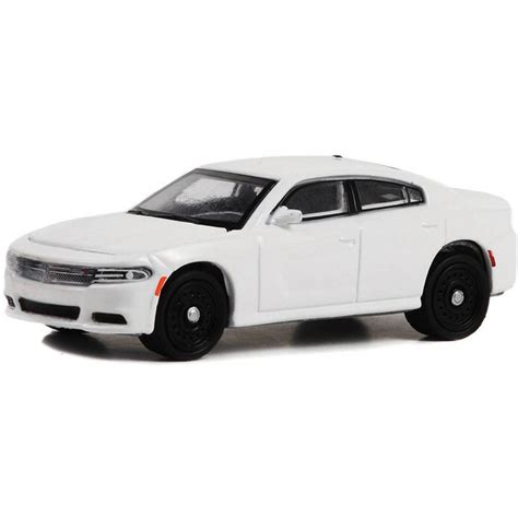 2022 Dodge Charger Pursuit White 164 Scale Diecast Model By Greenlight Collectable Diecast